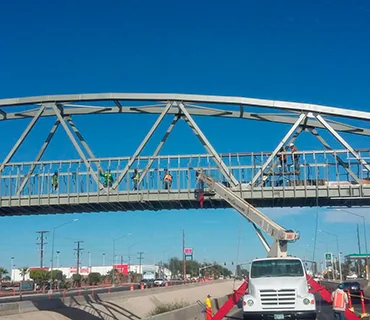 SKYWORKS — Instalación eléctrica puente peatonal Skyworks